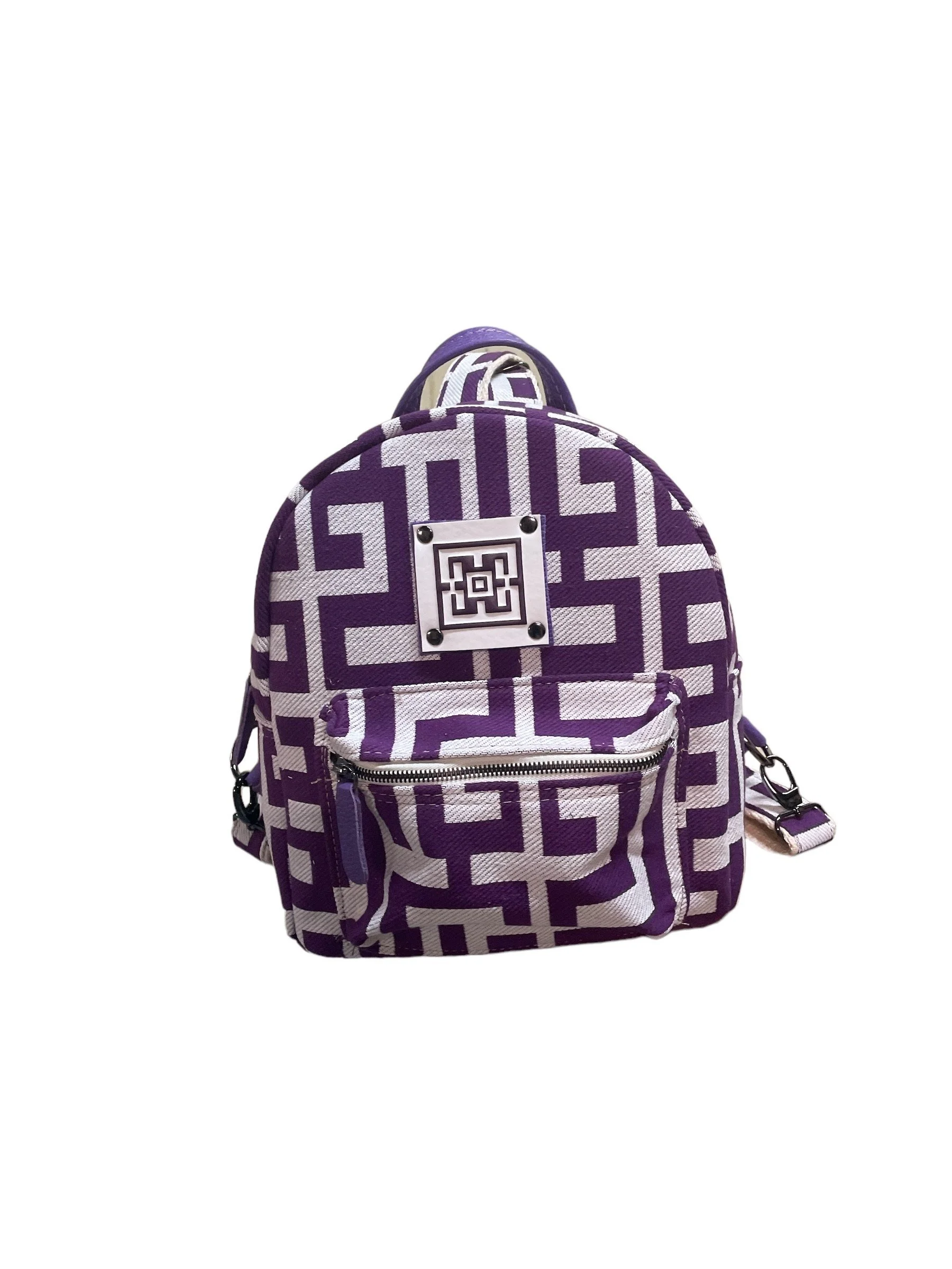 Φωτογραφία προϊόντος: Midneto Theros Purple Beige Labyrinth Bag