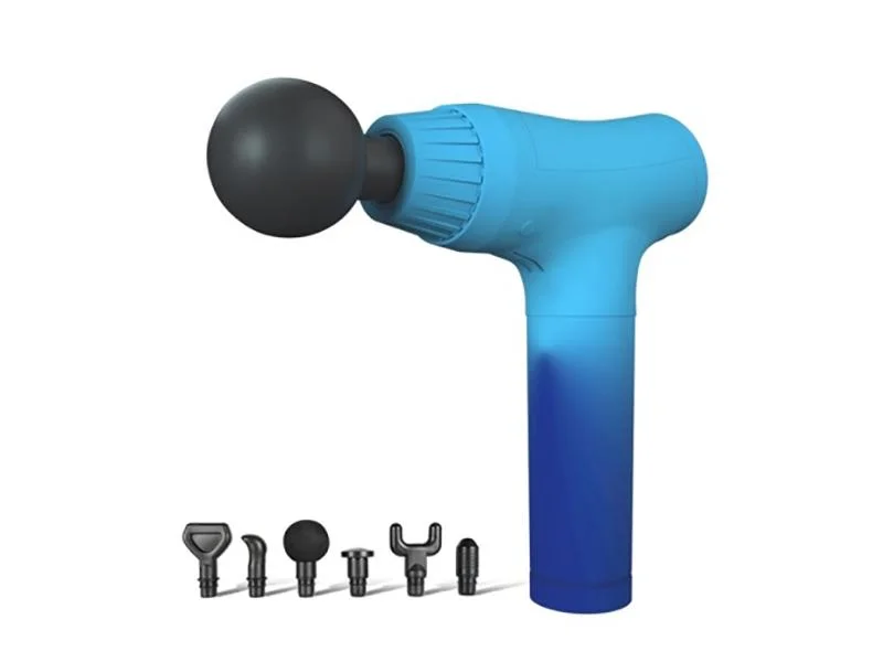 Φωτογραφία προϊόντος: OEM Συσκευή μασάζ Electric Fascia Device Fitness Massage Meridian Muscle Vibration Relaxation Massager 7012 Μπλε