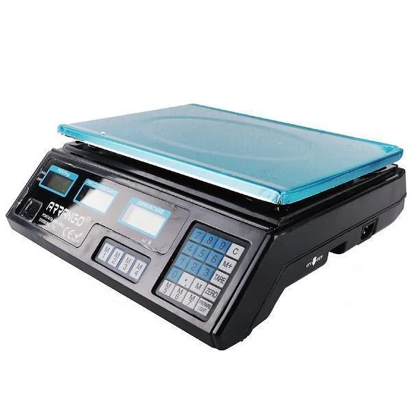 Φωτογραφία προϊόντος: OEM Ζυγαριά Λιανικής 40kg/2gr Arrango AB57119 40kg/2gr Μαύρο