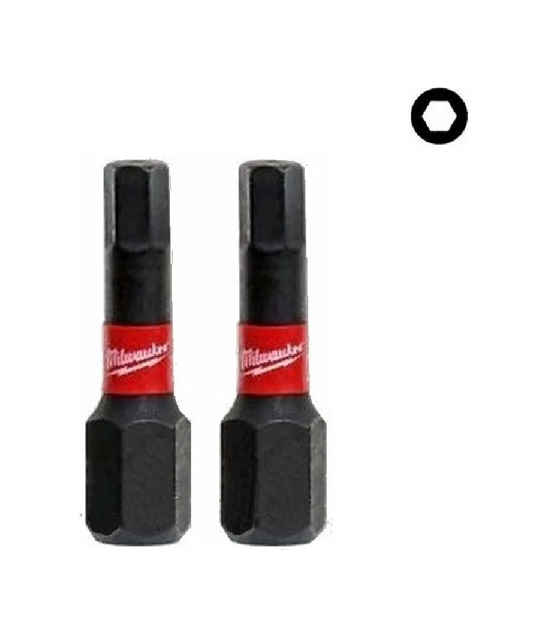 Φωτογραφία προϊόντος: ΜΥΤΕΣ ALLEN SHOCKWAVE 4X25MM SET 2ΤΕΜ MILWAUKEE 4932430895