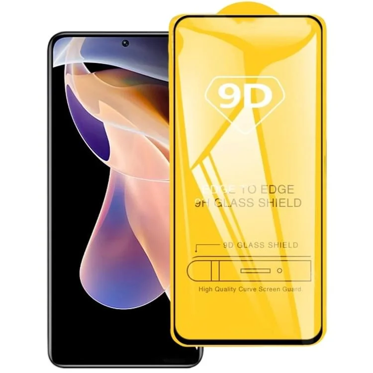 Φωτογραφία προϊόντος: 9D Full Glue Tempered Glass -Xiaomi Redmi Note 11 Pro - Black