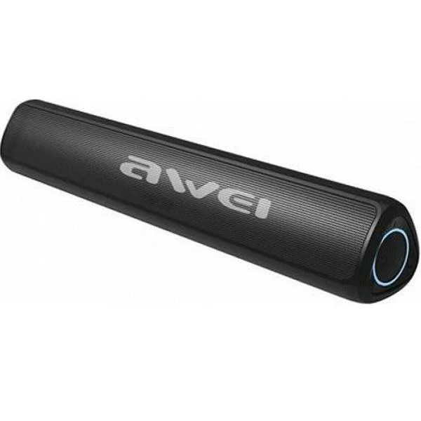 Φωτογραφία προϊόντος: OEM SoundBar Awei Y333 Ηχείο Bluetooth 10W με Ραδιόφωνο και 3.5 ώρες Λειτουργίας Black