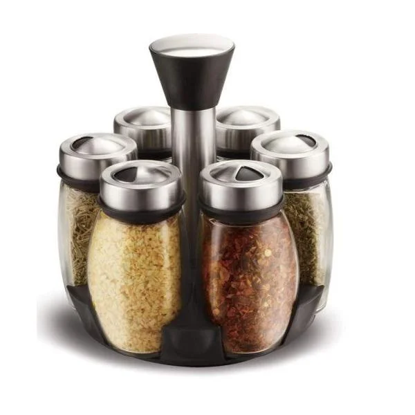 Φωτογραφία προϊόντος: OEM Banquet Crystal Θήκη Μπαχαρικών σε Βάση KL81037 6τμχ