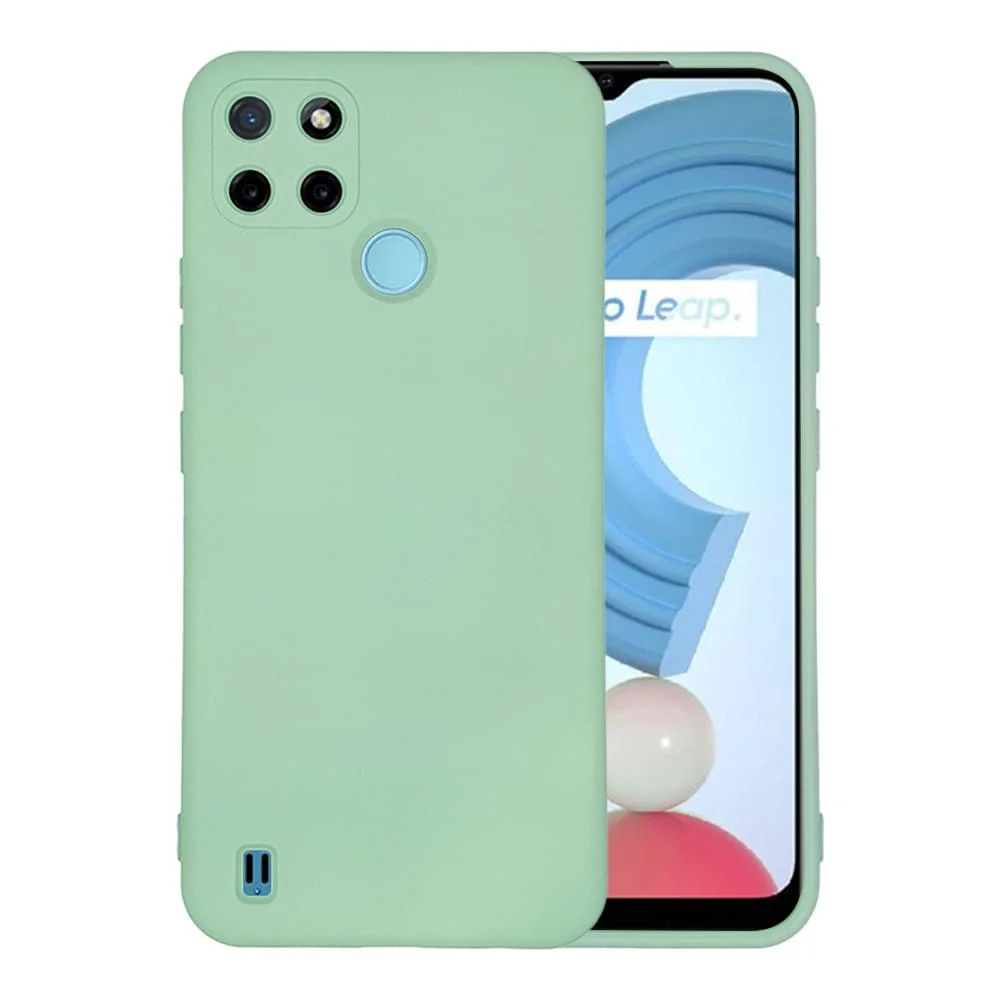 Φωτογραφία προϊόντος: Realme C21Y/C25Y/ TPU Silicone Back Cover Case πρασινο