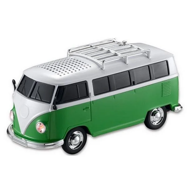 Φωτογραφία προϊόντος: OEM Φορητό ηχείο COMBI BUS BT/FM USB 3W*2 Πράσινο