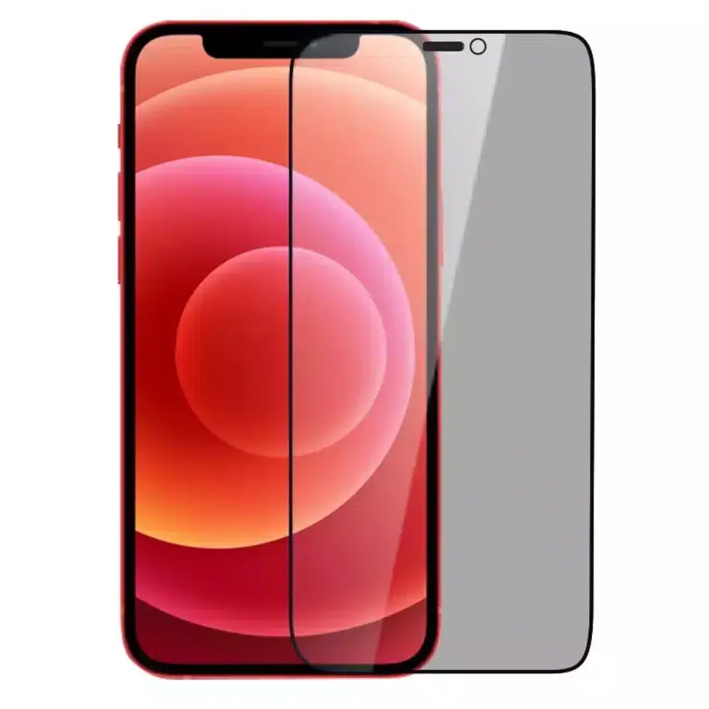 Φωτογραφία προϊόντος: Privacy Antispy Full Tempered Glass -Black (iPhone 12 Pro Max) oem