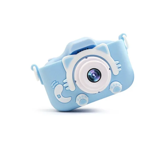 Φωτογραφία προϊόντος: OEM Q1 Kitty Kids Compact Φωτογραφική Μηχανή 12MP με Οθόνη 2" και Ανάλυση Video 4608 x 3456 pixels Μπλε