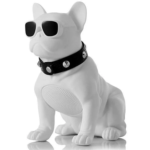 Φωτογραφία προϊόντος: OEM H-M10 Bulldog Head Rotatable Ηχείο Bluetooth 5W White