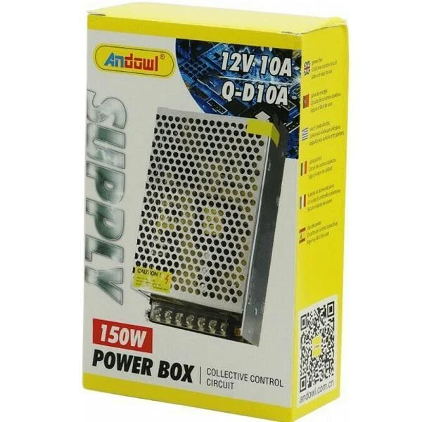 Φωτογραφία προϊόντος: OEM Τροφοδοτικό LED 12V 150W Andowl Q-D10A
