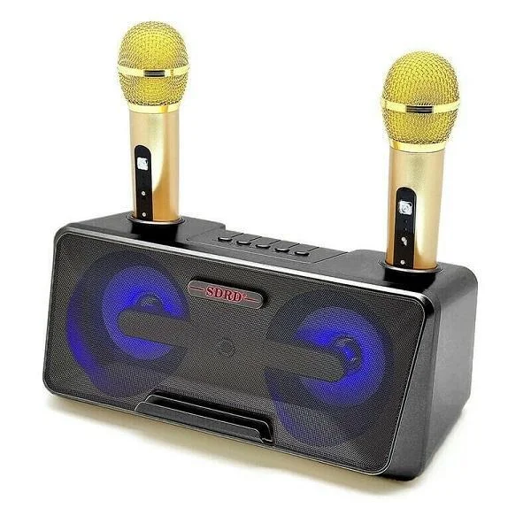 Φωτογραφία προϊόντος: OEM Σύστημα Karaoke με Ασύρματα Μικρόφωνα SD-301 σε Μαύρο Χρώμα