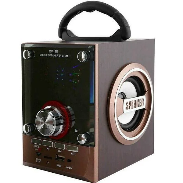 Φωτογραφία προϊόντος: OEM Ηχείο με λειτουργία Karaoke CV-18 σε Καφέ Χρώμα