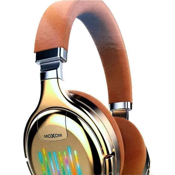 Φωτογραφία προϊόντος: OEM Moxom MX-WL14 Ασύρματα/Ενσύρματα Over Ear Ακουστικά Καφέ