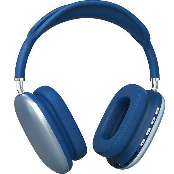 Φωτογραφία προϊόντος: OEM P9 Ασύρματα Bluetooth Over Ear Ακουστικά Μπλε