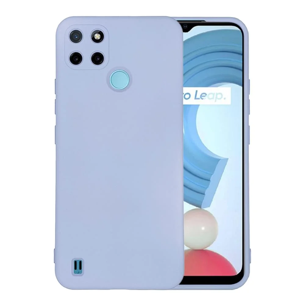 Φωτογραφία προϊόντος: Realme C21Y/C25Y/ TPU Silicone Back Cover Case Μωβ