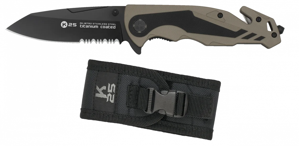 Φωτογραφία προϊόντος: ΣΟΥΓΙΑΣ K25 G10 coyote/black, Blade 8.8cm, 18792