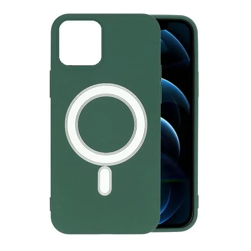 Φωτογραφία προϊόντος: OEM Θήκη TPU Soft Touch MagSafe Για iPhone 13 - Πράσινο
