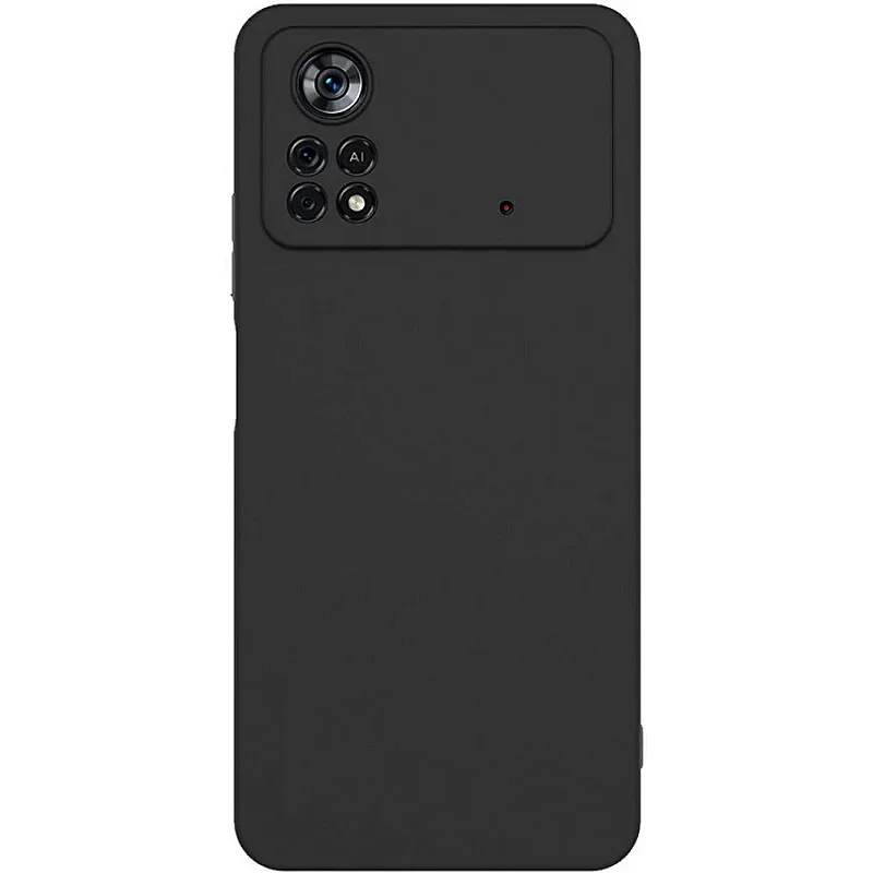 Φωτογραφία προϊόντος: Back Cover Σιλικόνης Μαύρο (Poco X4 Pro 5G)-oem