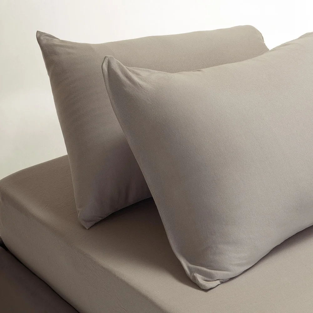Φωτογραφία προϊόντος: Melinen Home Σεντονι Jersey (σετ 3 Τεμ.) 180χ200+35 Light Grey