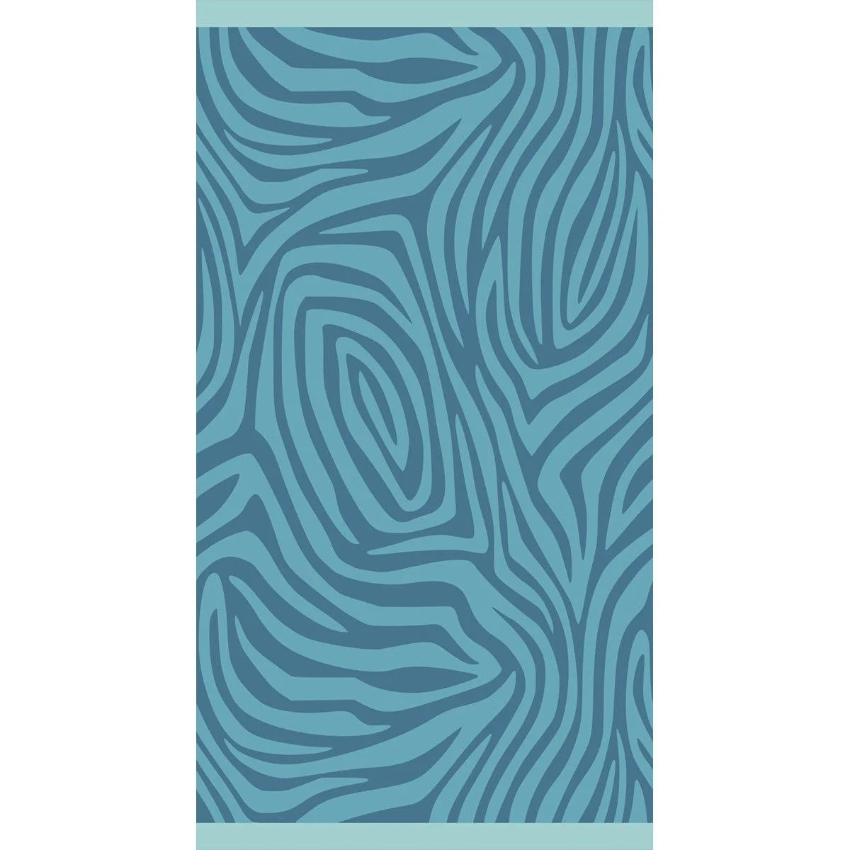 Φωτογραφία προϊόντος: Melinen Home Πετσετα Θαλασσησ Zebra Blue (86χ160)