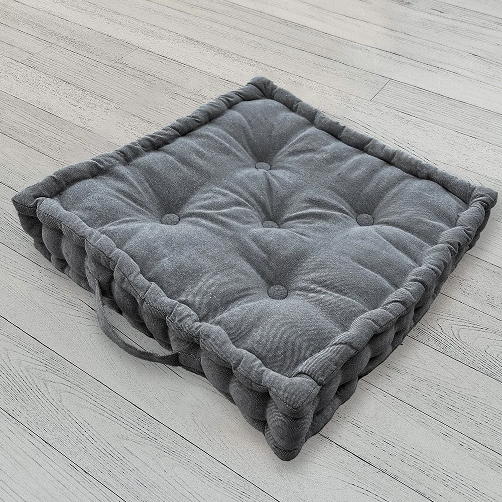 Φωτογραφία προϊόντος: Melinen Home Μαξιλαρι Δαπεδου Hart Dark Grey