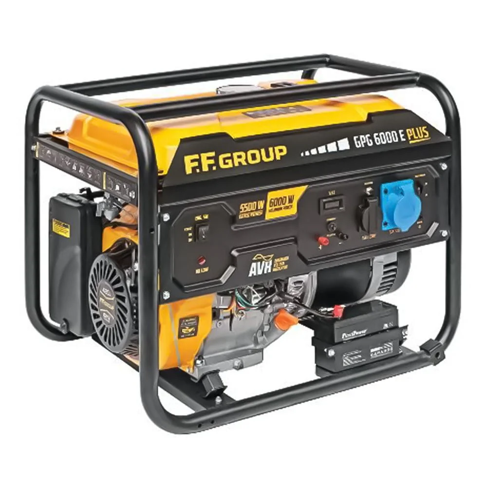 Φωτογραφία προϊόντος: F.F. Group GPG 6000E Plus Γεννήτρια Βενζίνης Μονοφασική 6.0kW - 46095