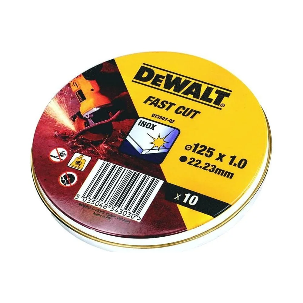 Φωτογραφία προϊόντος: Dewalt DT3507 Δίσκος Κοπής INOX 125x1.0mm