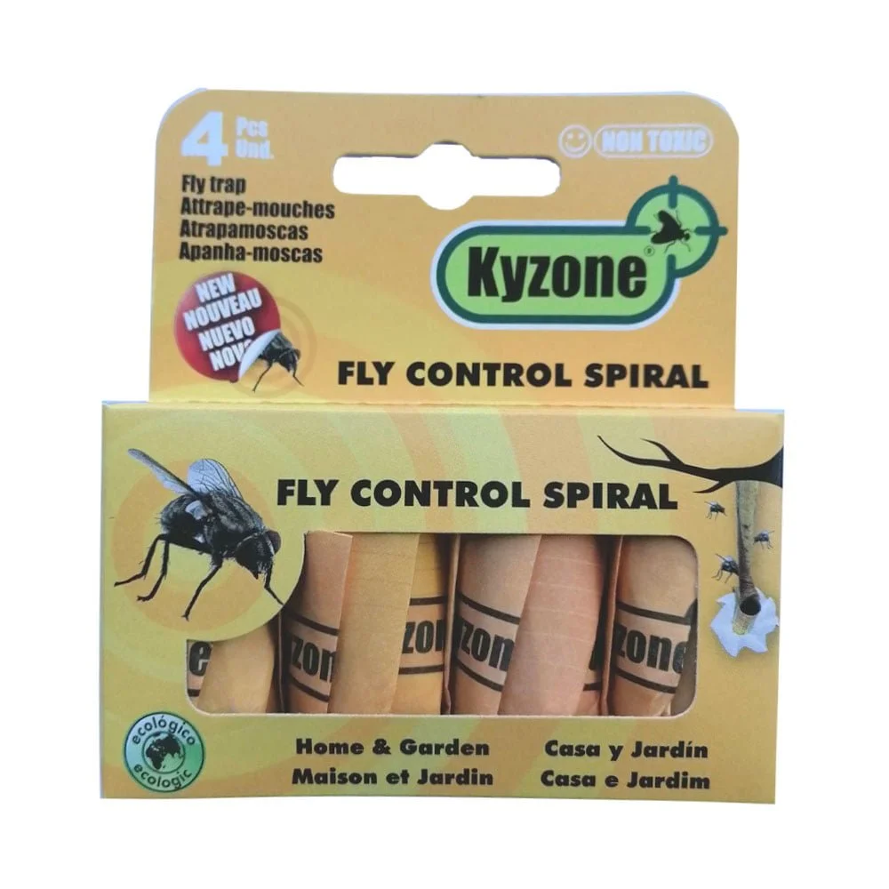 Φωτογραφία προϊόντος: Kyzone Ταινίες Για Μύγες Fly Trap Non Toxic 4 τμχ