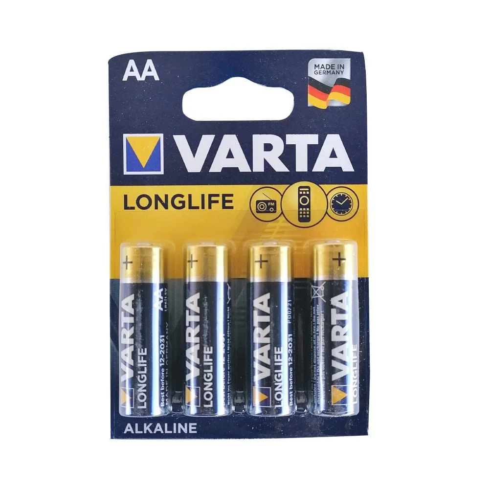Φωτογραφία προϊόντος: Varta Energy Αλκαλικές Μπαταρίες Μακράς Διαρκείας ΑΑ 1.5V - 13386