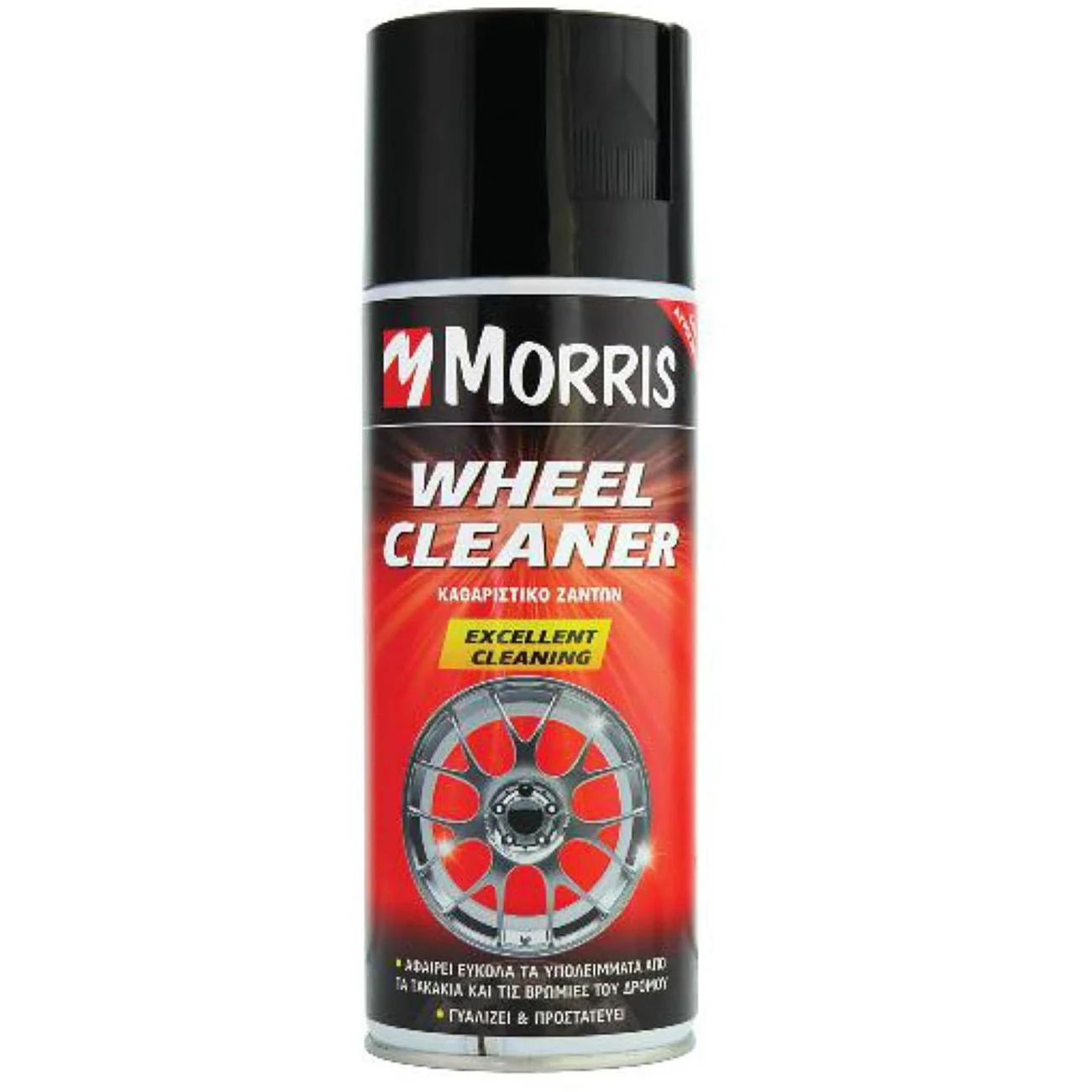Φωτογραφία προϊόντος: Morris Wheel Cleaner Αφρός Καθαρισμού Ζαντών 400ml - 28597