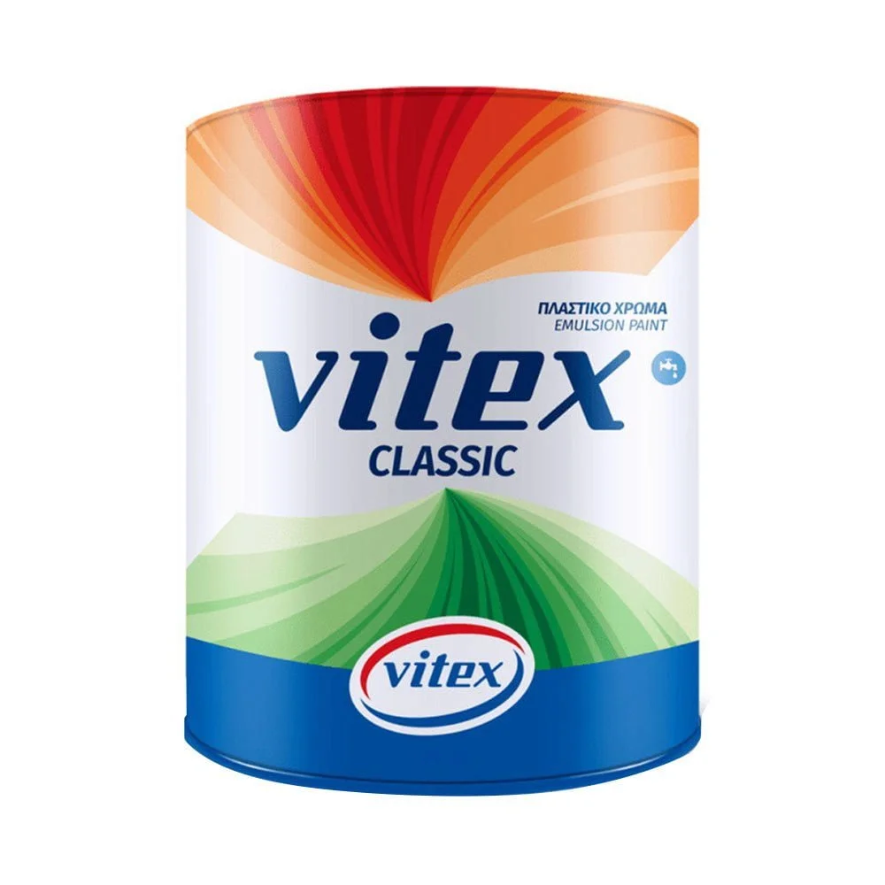 Φωτογραφία προϊόντος: Vitex Classic 50 Πλαστικό Χρώμα Για Εσωτερική Χρήση Μπλέ 180ml