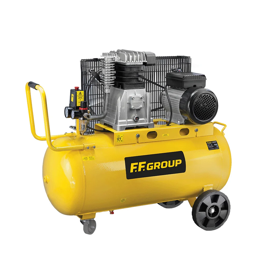 Φωτογραφία προϊόντος: F.F. Group AC-B 90/4MC PRO Αεροσυμπιεστής Επαγγελματικός 4Hp Με Ιμάντα 90L - 46589