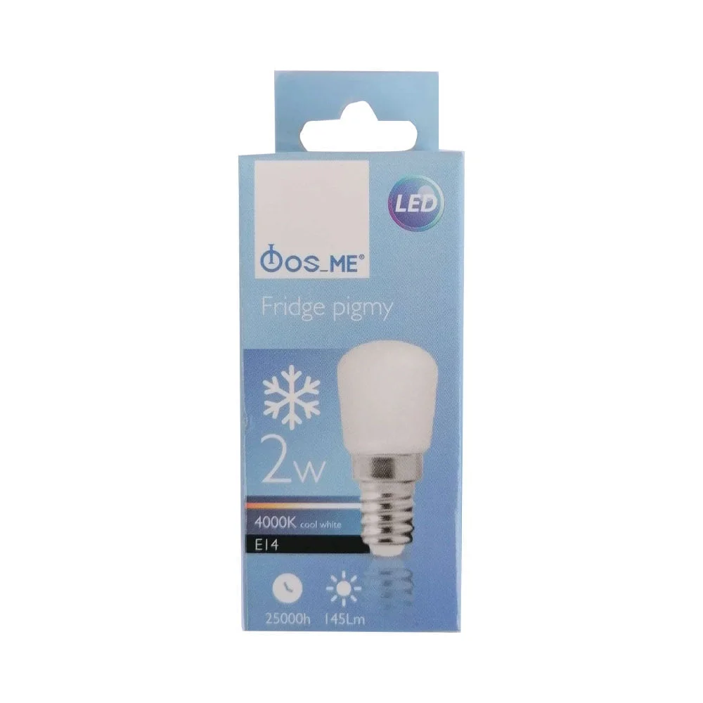 Φωτογραφία προϊόντος: Fos_me Λάμπα Led Ψυγείου E14 Pigmy 4000K 2W - 44-04932