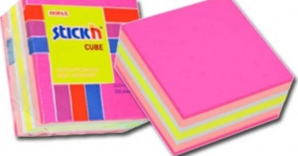 Φωτογραφία προϊόντος: NOTES MEMO 51X51mm ΠΟΛΥΧΡΩΜΑ (250 ΦΥΛΛΑ)