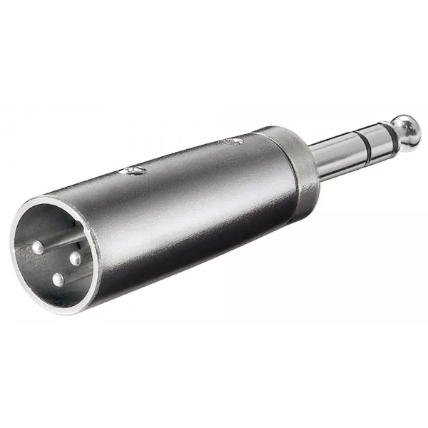 Φωτογραφία προϊόντος: GOOBAY αντάπτορας 6.35mm σε XLR 27515, ασημί