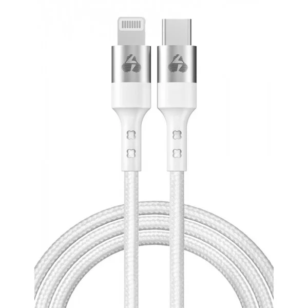 Φωτογραφία προϊόντος: POWERTECH καλώδιο USB-C σε Lightning PTR-0127, PD 20W, copper, 1m, λευκό