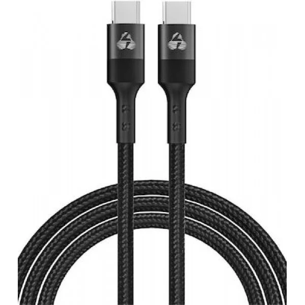 Φωτογραφία προϊόντος: POWERTECH καλώδιο USB-C PTR-0130, PD 60W, copper, 1m, μαύρο