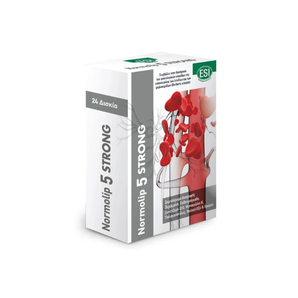 Φωτογραφία προϊόντος: ESI Normolip 5 STRONG - 24 Δισκία