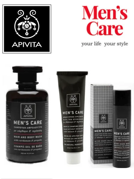 Φωτογραφία προϊόντος: Apivita Men’s care Πακέτο Ατομική Καθαριότητα και Ξύρισμα