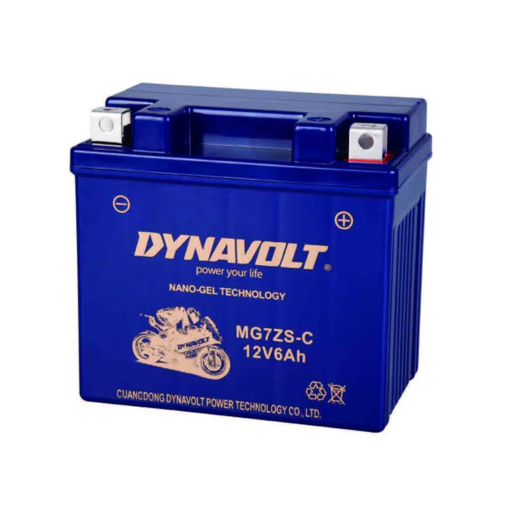 Φωτογραφία προϊόντος: Μπαταρία DYNAVOLT MG7ZS-C (YTZ7) Nanogel 12V 6Ah DYNAVOLT 36203167