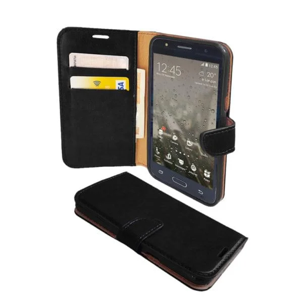 Φωτογραφία προϊόντος: Samsung Galaxy A3 2017 (A320F) - Premium book case (θήκη βιβλίο) - Μαύρο-OEM