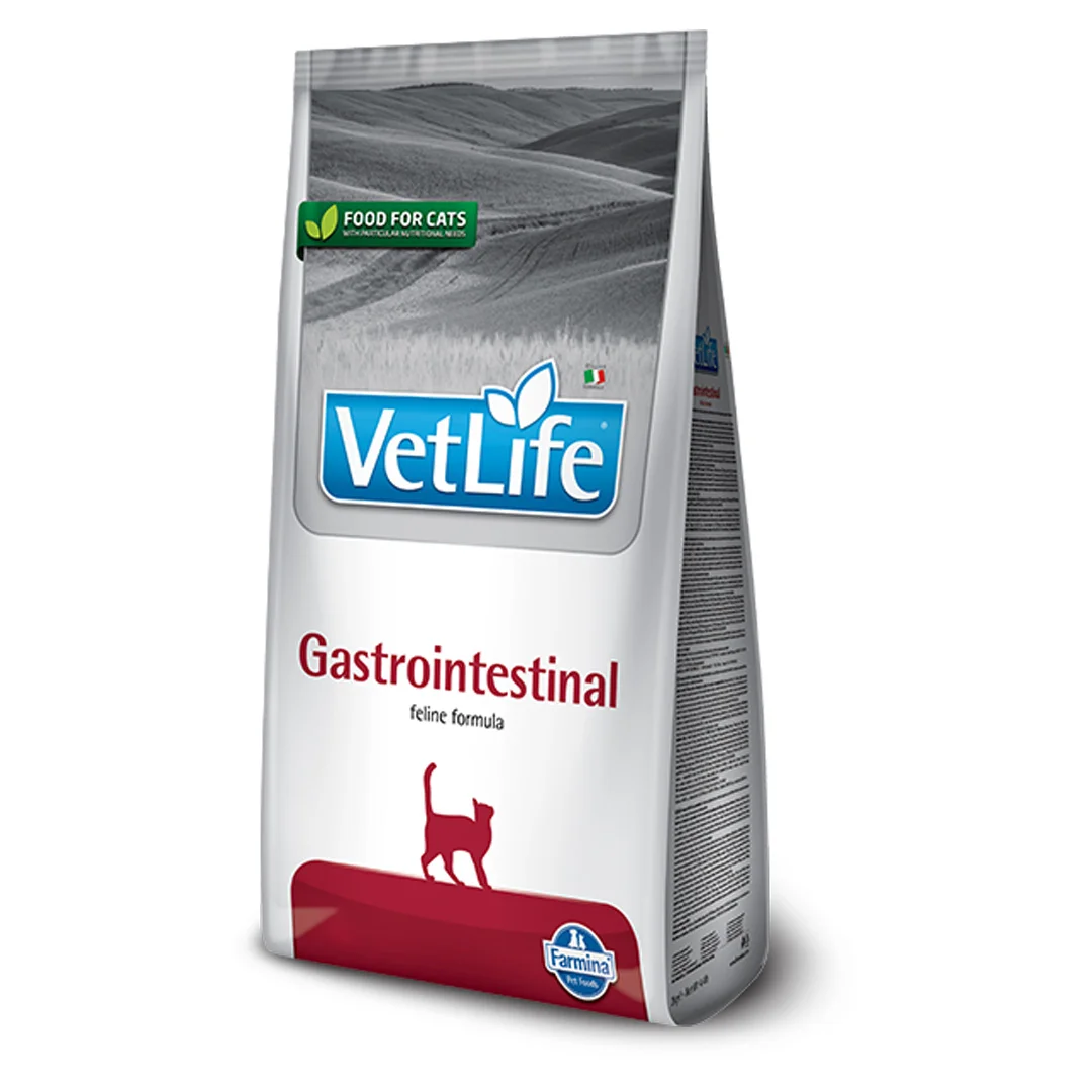 Φωτογραφία προϊόντος: Vet Life VetLife Cat GastroIntestinal - Κλινική Τροφή Γάτας - 400gr