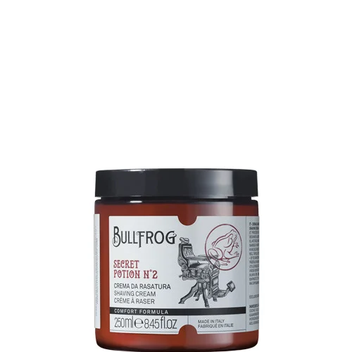 Φωτογραφία προϊόντος: Bullfrog Shaving Cream Secret Potion No2 Nomad Edition 250ml (κρέμα ξυρίσματος βάζο)