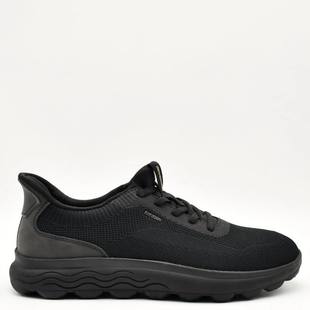 Φωτογραφία προϊόντος: Sneakers Ανδρικά Geox U.Spherica Plus.A U55MPA 06KEK C9999 σε μαύρο ύφασμα και τεχνόδερμα