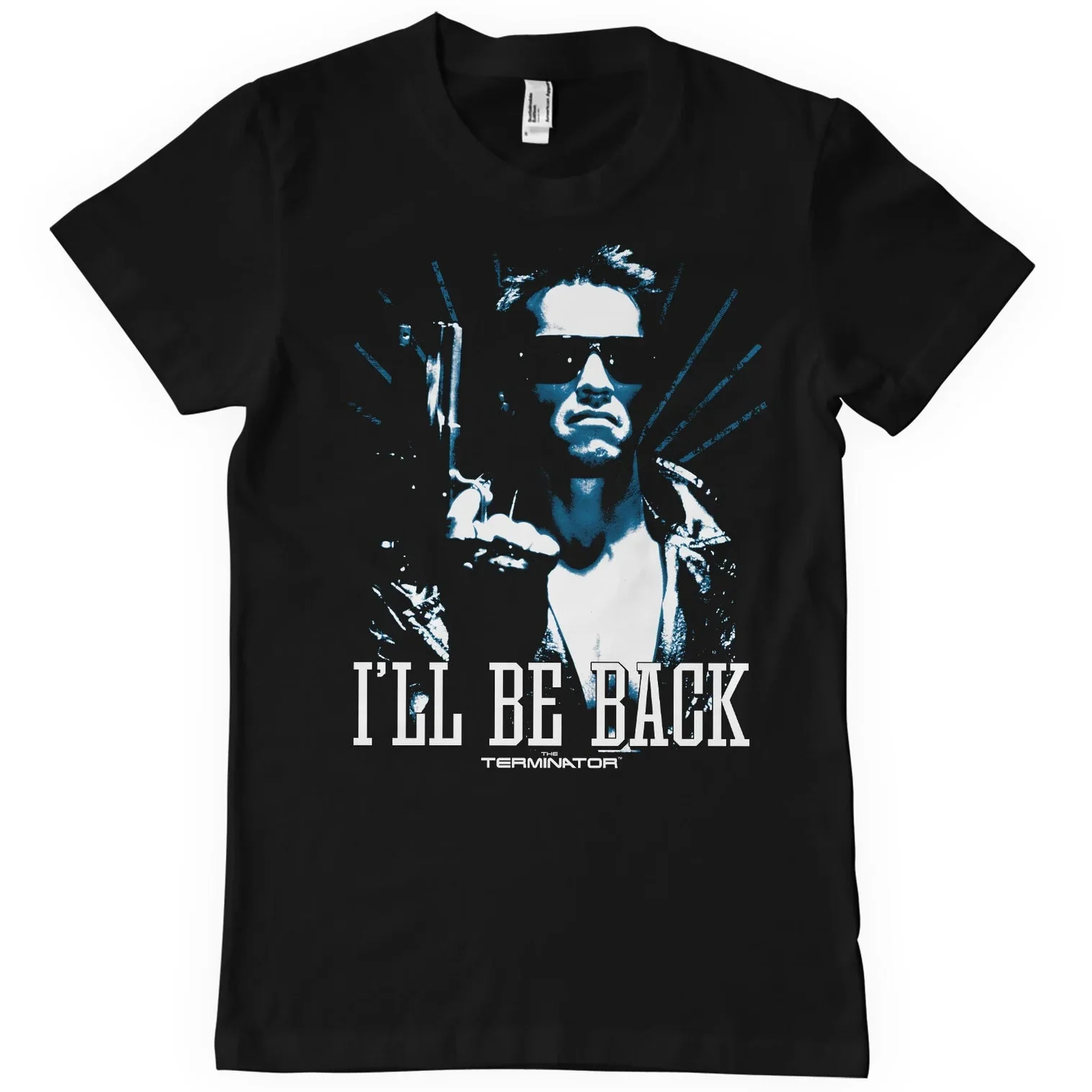 Φωτογραφία προϊόντος: The Terminator I’ll Be Back Duotone T-Shirt Black