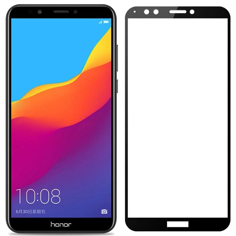 Φωτογραφία προϊόντος: Huawei Y6 2018 / Y6 Prime 2018 – Full Face 3D Tempered Glass - Μαύρο -oem
