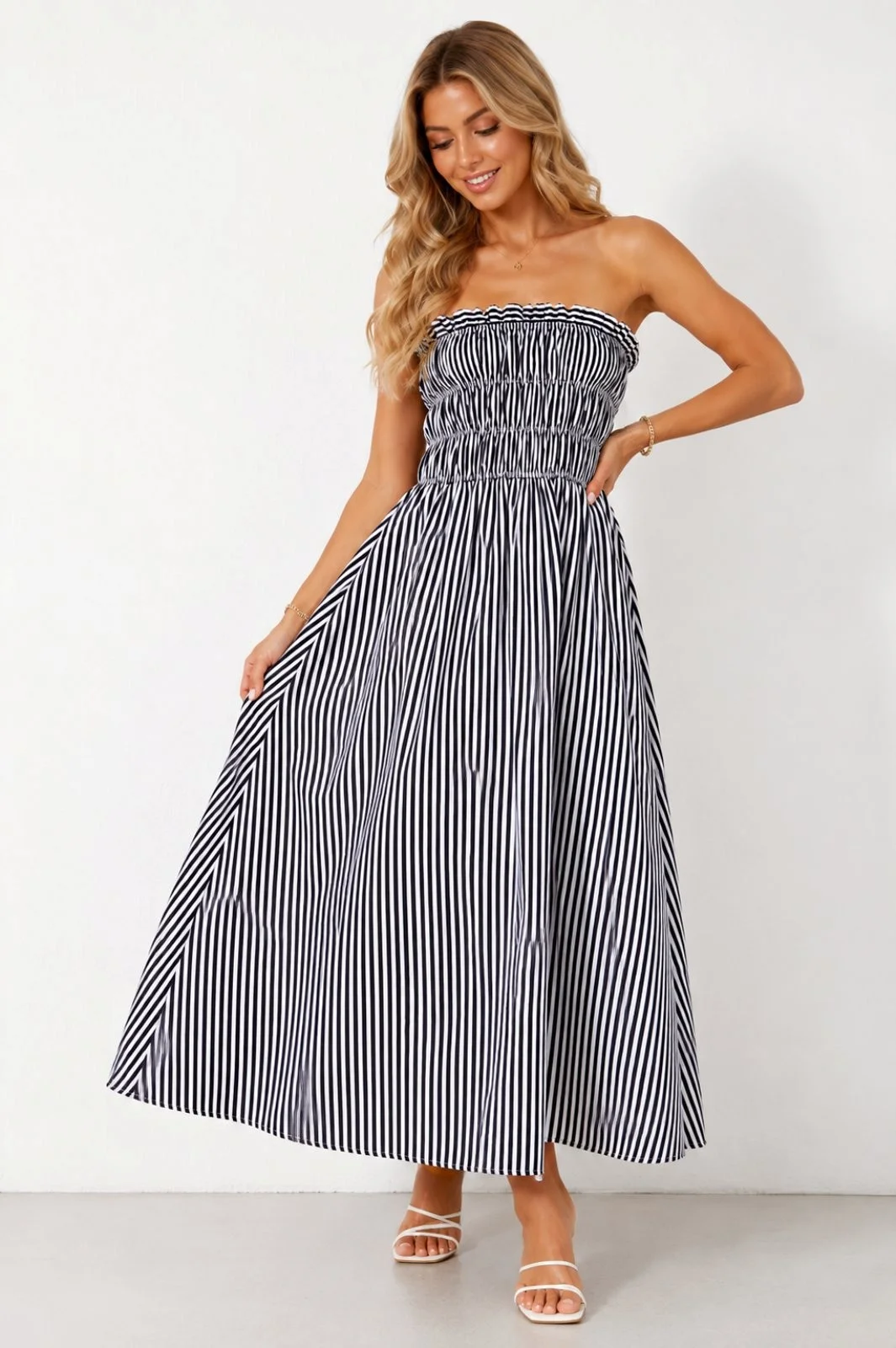 Φωτογραφία προϊόντος: ELUNA Naxos Straples Maxi Dress Black
