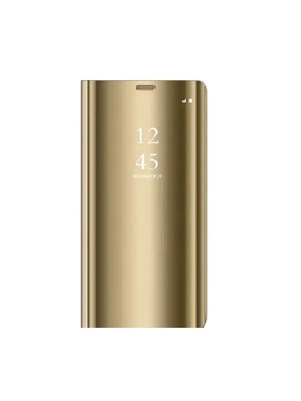 Φωτογραφία προϊόντος: MIRROR CLEAR VIEW ΘΗΚΗ ΒΙΒΛΙΟ ΓΙΑ SAMSUNG GALAXY A52 5G - ΧΡΥΣΗ