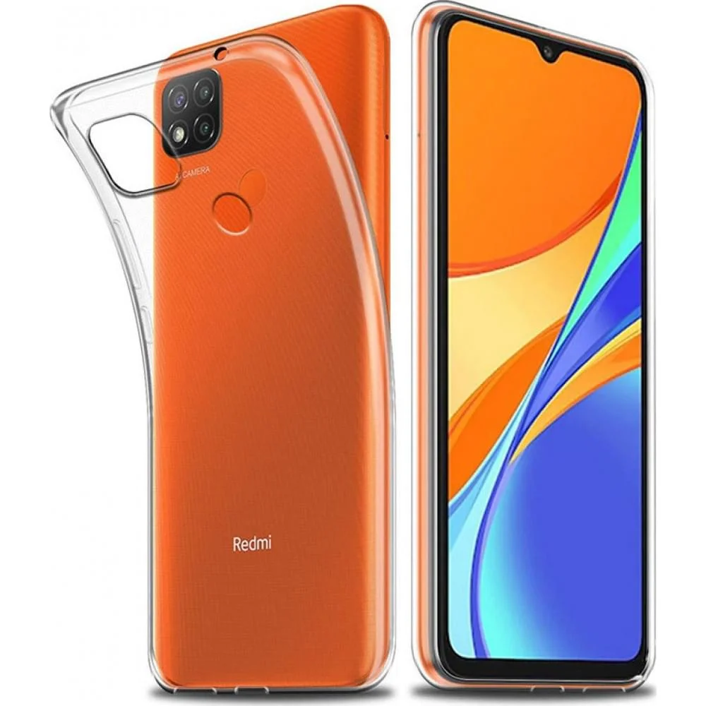 Φωτογραφία προϊόντος: Θήκη Back Cover Σιλικόνης για Xiaomi Redmi 9C - Διάφανο