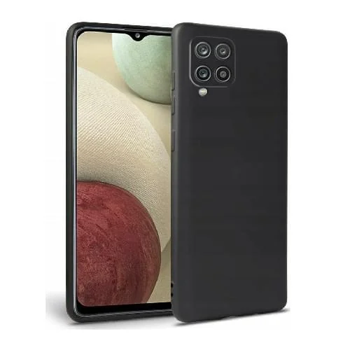 Φωτογραφία προϊόντος: Back Cover Σιλικόνης Μαύρο (Galaxy A12)