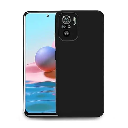 Φωτογραφία προϊόντος: Θήκη Σιλικόνης Soft TPU Back Cover Για Xiaomi Redmi Note 10 4G / 10S - Μαύρο